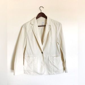 Linen and Cotton Blazer J. Crew